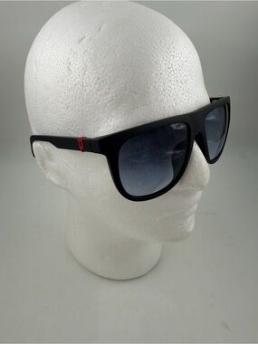 Police Men’s SPLN33 0V14 Matte Blue-Blue Grey Gradient Lens 59-16-145